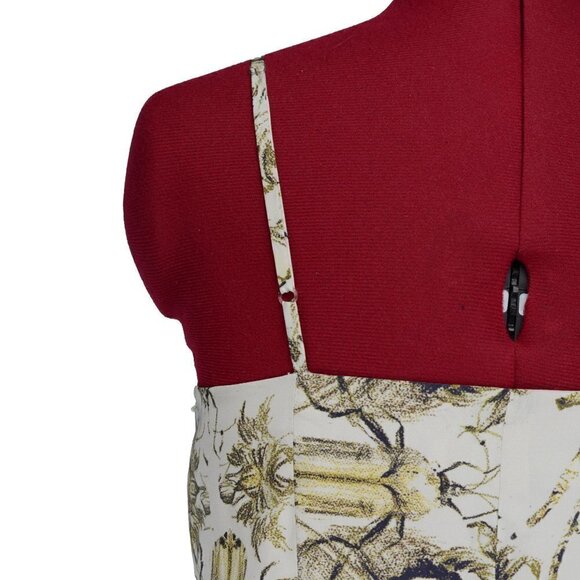 ALEXANDRA GRECCO Flower girl 100% Silk‎ Floral Print Dress sz 12 - Picture 8 of 9